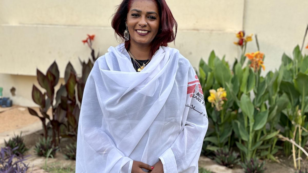Sara Hassan, médica y asesora del coordinador de MSF en Jartum, Sudán.