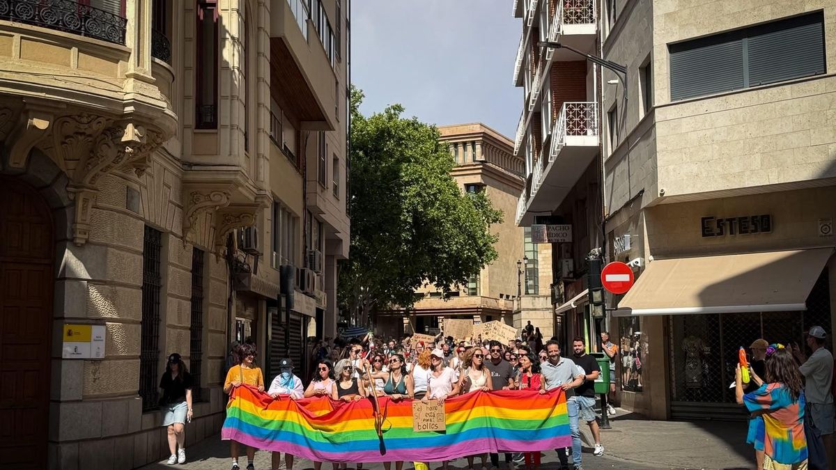 Manifestación del por el Día Internacional del Orgullo LGTBIQ+ en Albacete