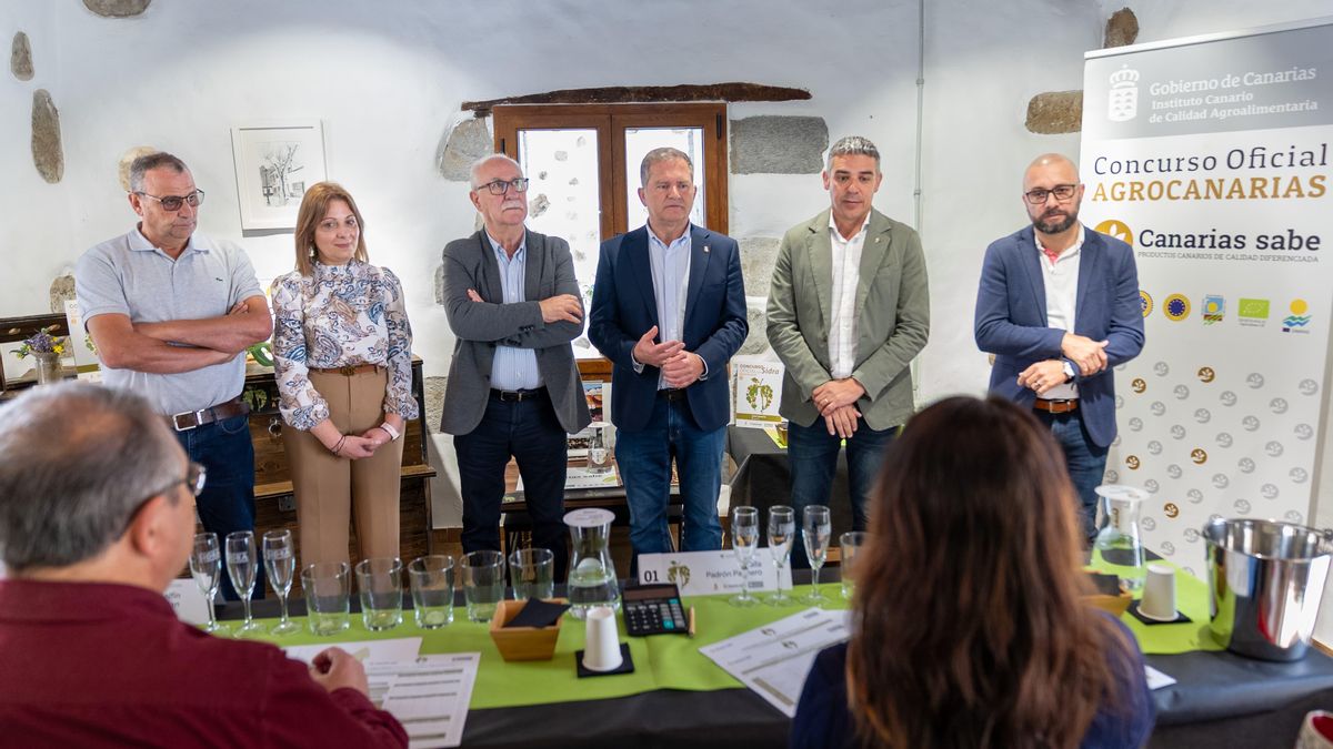 Presentación del II Concurso Oficial de Sidras Agrocanarias.
