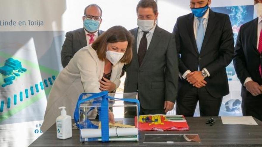 Inauguración del proyecto de Linde Gas en Torija