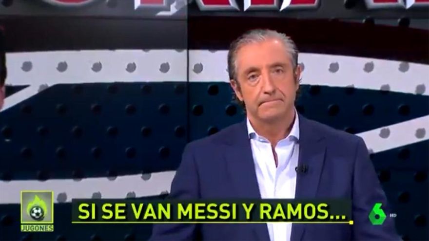 La amenaza de Pedrerol en noviembre que ahora se le vuelve en contra: "Si Messi y Ramos se van, dimito"