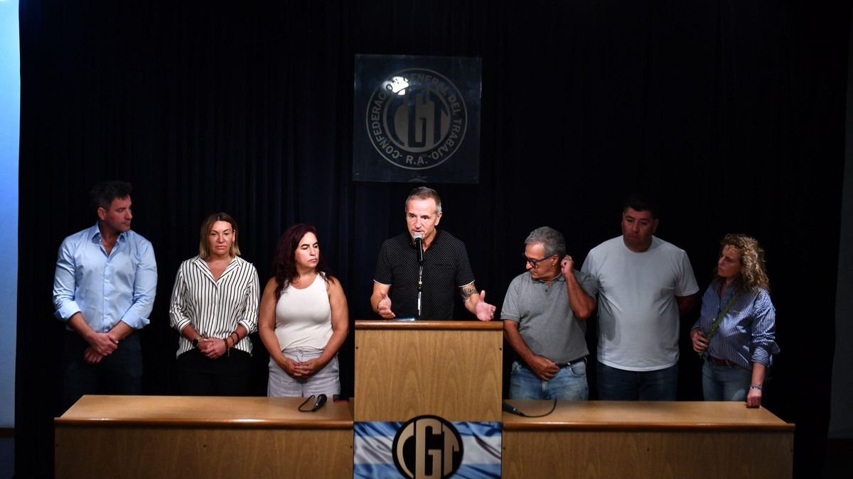 Jorge Sola, uno de los secretarios generales de la CGT.