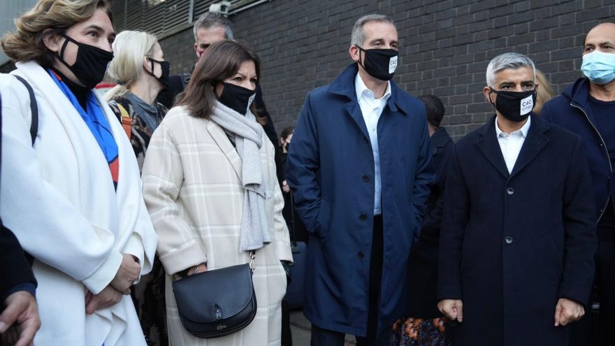 Ada Colau sitúa Barcelona como referente en políticas climáticas en la COP26