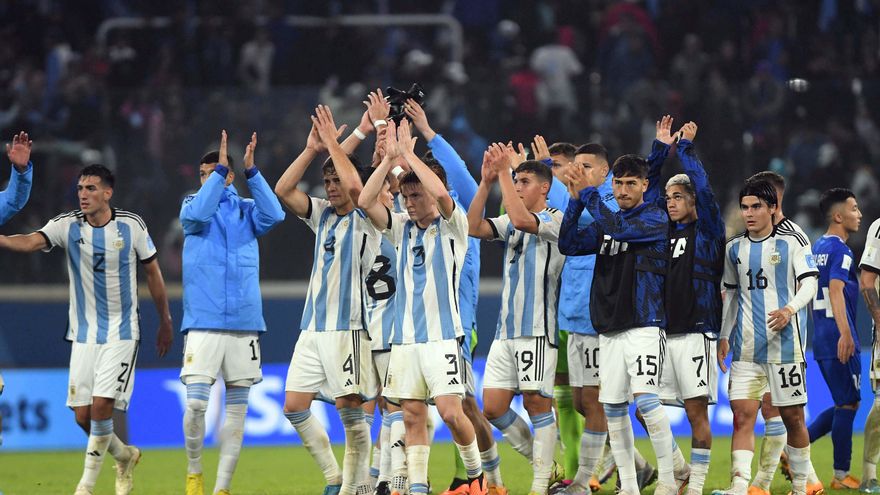 Argentina venció 2-1 a Uzbekistán en un vibrante debut en el Mundial Sub 20