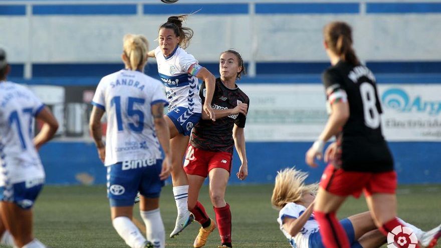 La UDG Tenerife insiste pero cede ante el Athletic Club