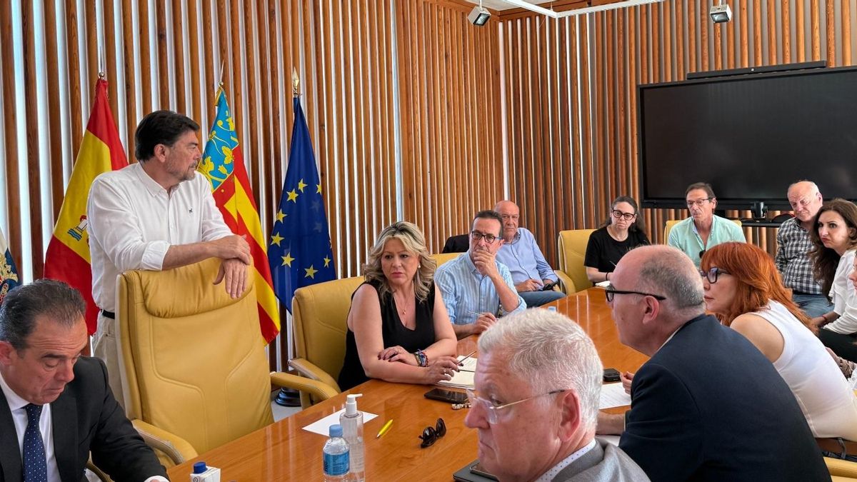 Reunión del Cecopal de Alicante.