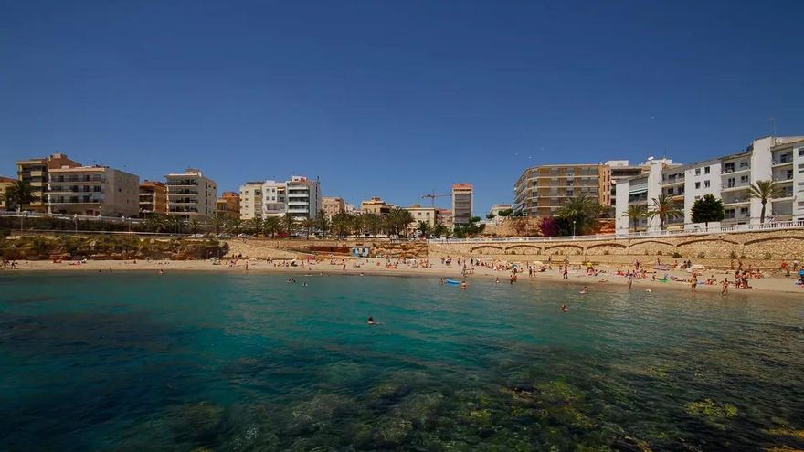 La playa de l'Alguer.