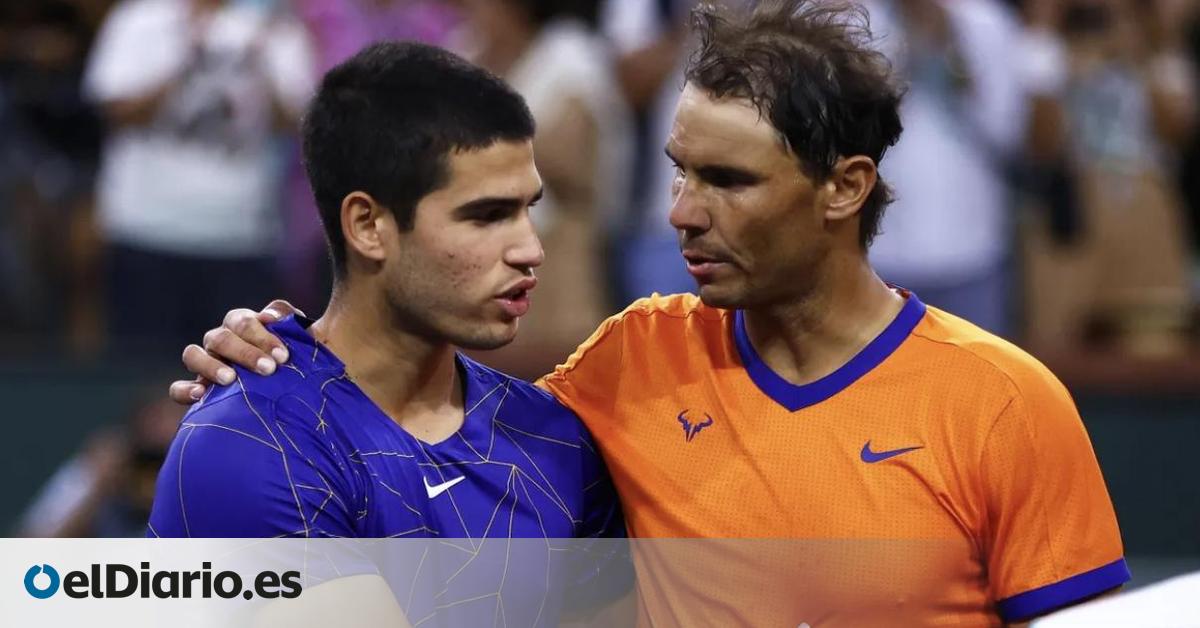 El día en que Rafa Nadal tuvo que emplearse a fondo para ganar en Indian Wells a un jovencísimo Carlos Alcaraz
