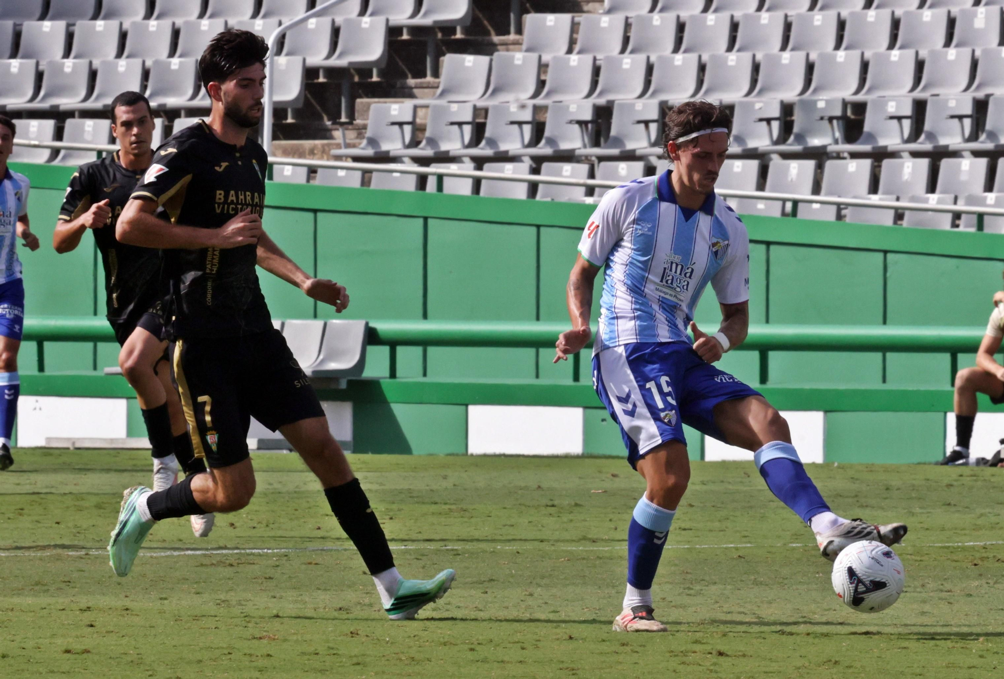 Entrenamiento conjunto entre Córdoba CF y Málaga CF