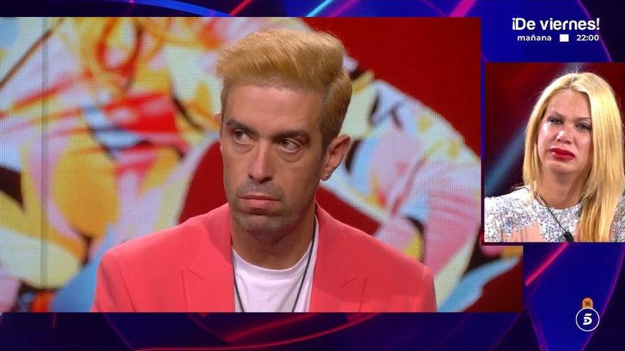 'Gran Hermano' expulsó a Vanessa, que obligó a su marido a abandonar ante la indignación de Jorge Javier