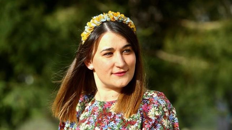 César Sánchez / ICAL Beatriz Sánchez, creadora de la empresa 'Tocados por un ángel'.