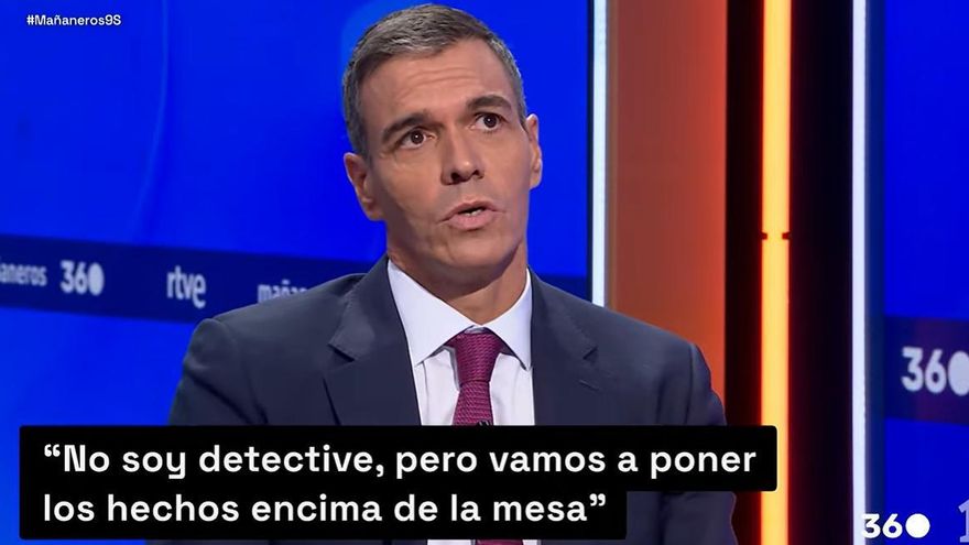 Pedro Sánchez en 'Mañaneros 360'