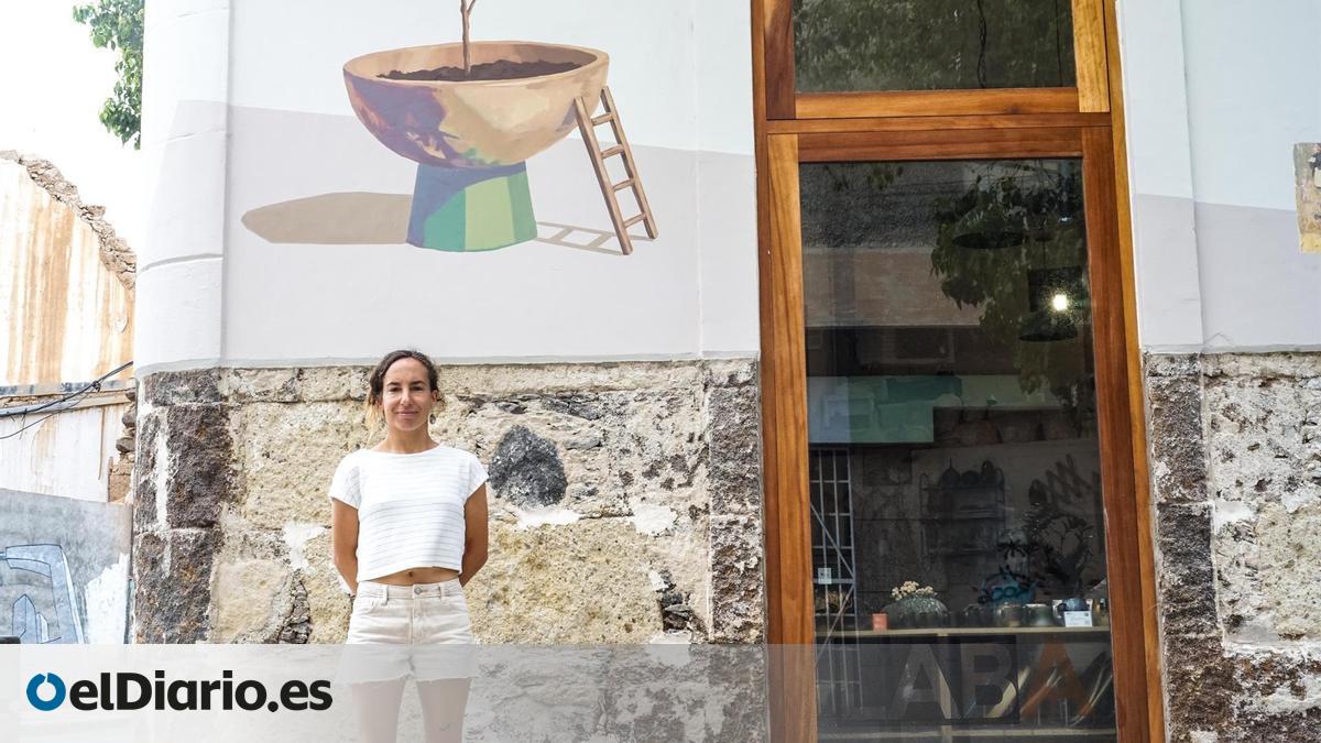  Pequeñas formas de habitar , de Irene León, convierte una fachada dañada de Arenales en un  paisaje de futuro 