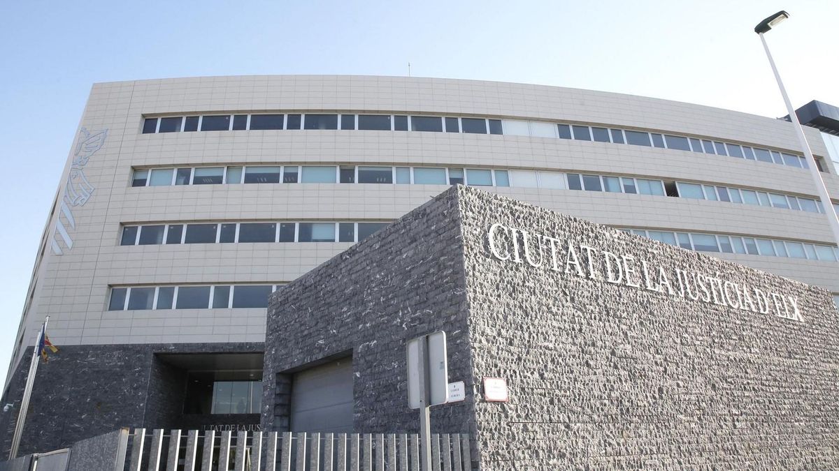 La Ciudad de la Justicia de Elche, en una imagen de archivo.