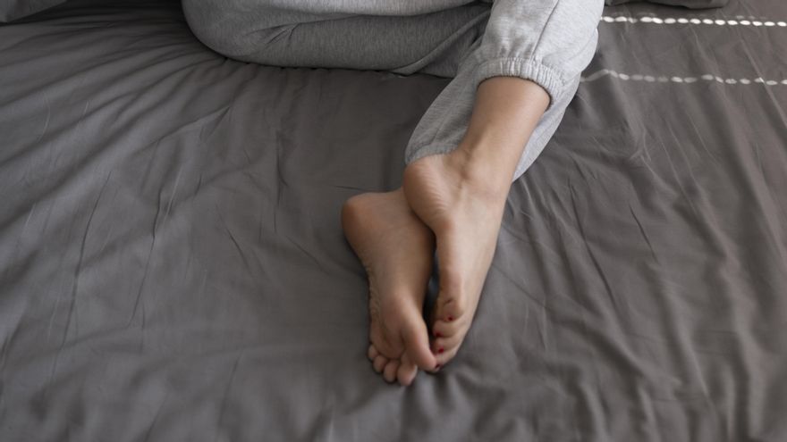 Dormir sin calcetines