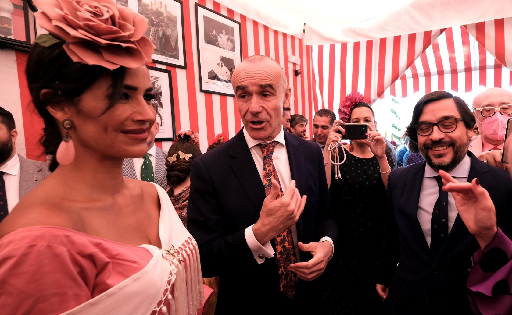 La vicealcaldesa de Madrid, Begoña Villacís, con el alcalde de Sevilla, Antonio Muñoz