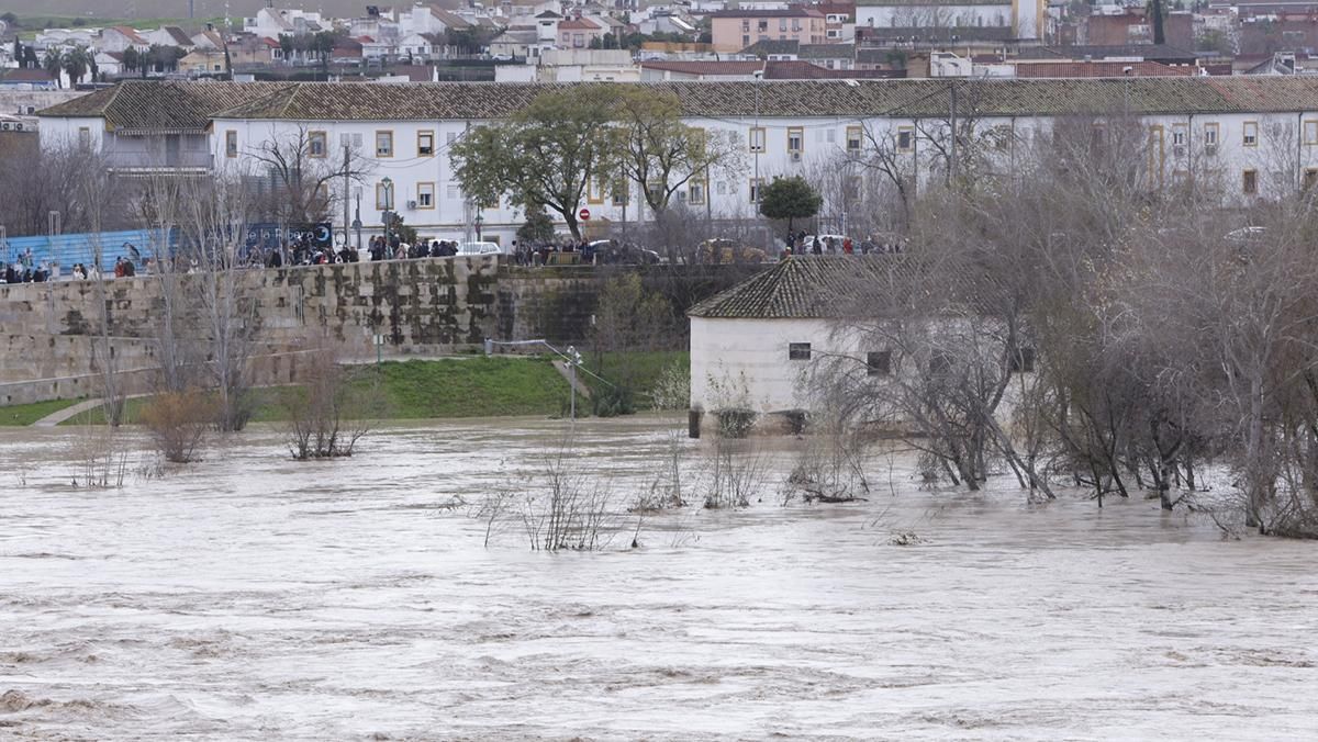 Las imágenes de la reapertura del Puente Romano tras el temporal