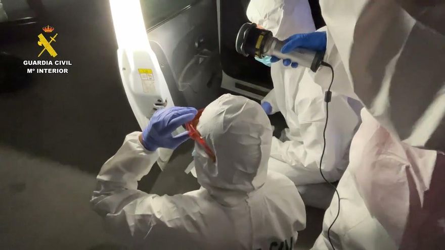 La Guardia Civil busca nuevas pruebas del crimen de Cuzcurrita