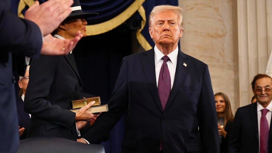 Trump asumió con un duro discurso contra la inmigración, China y la diversidad sexual: “Terminó el declive de Estados Unidos”