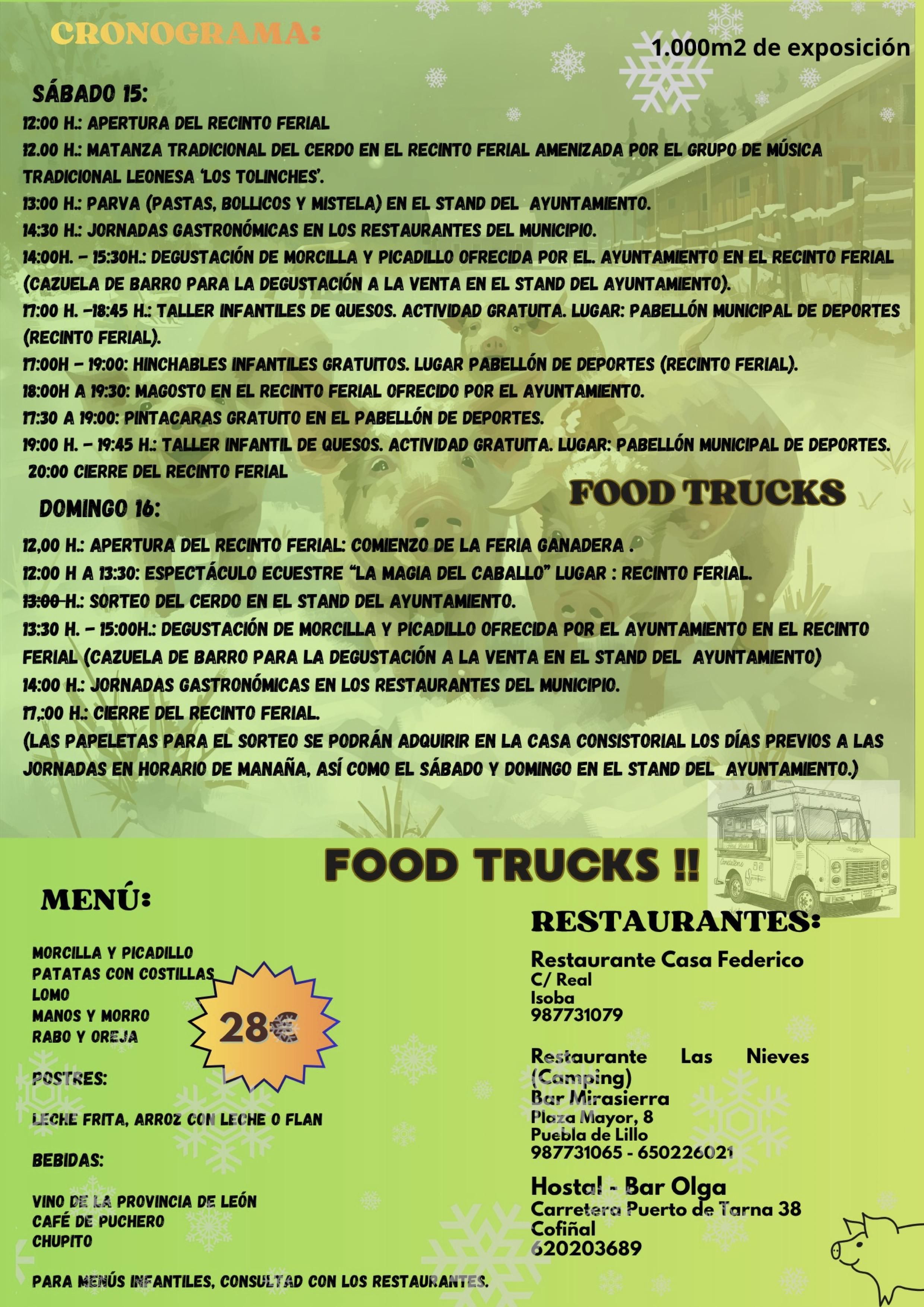 Programa 'Jornadas de la Matanza' en Puebla de Lillo