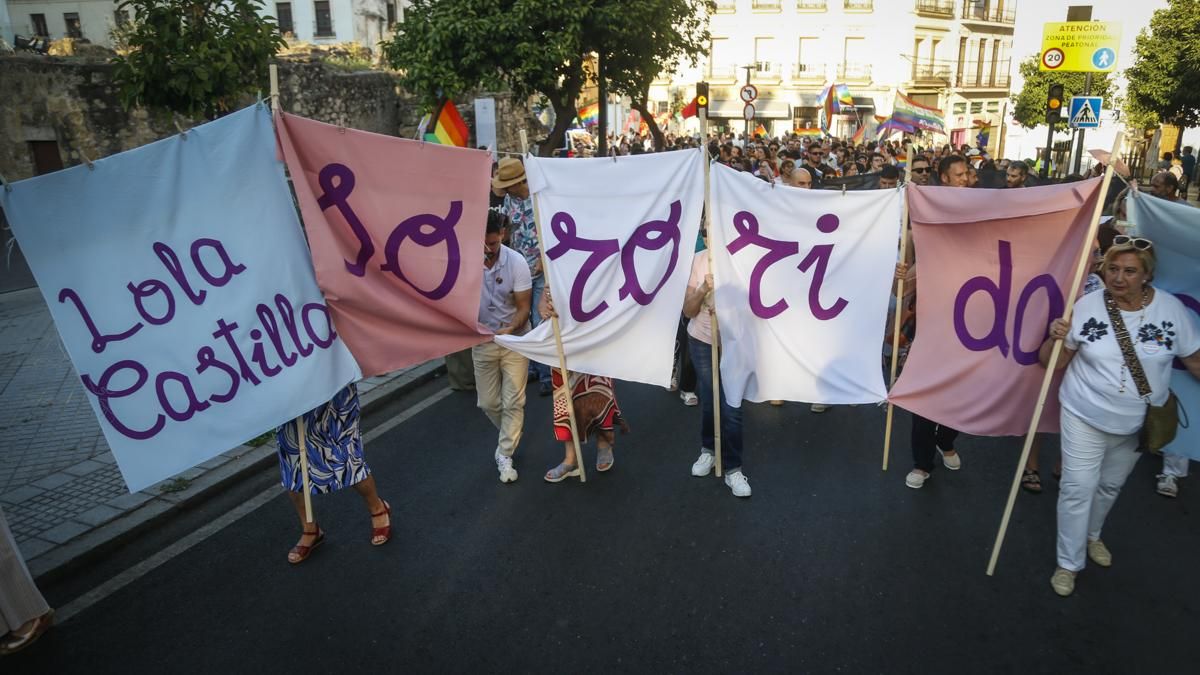 Marcha del Orgullo convocada por la Plataforma Córdoba por la Diversidad