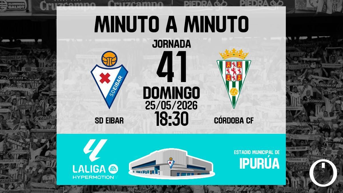 Sigue en directo el SD Eibar - Córdoba CF en 'Cordópolis'