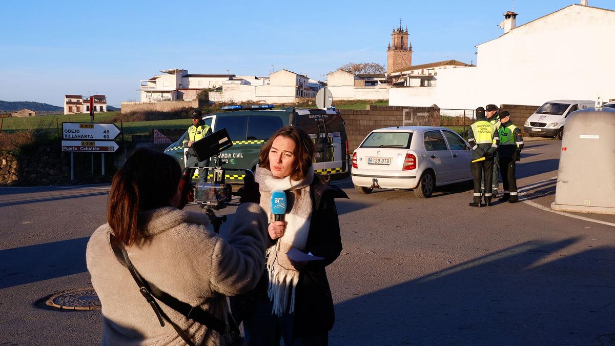 Prensa internacional en Adamuz