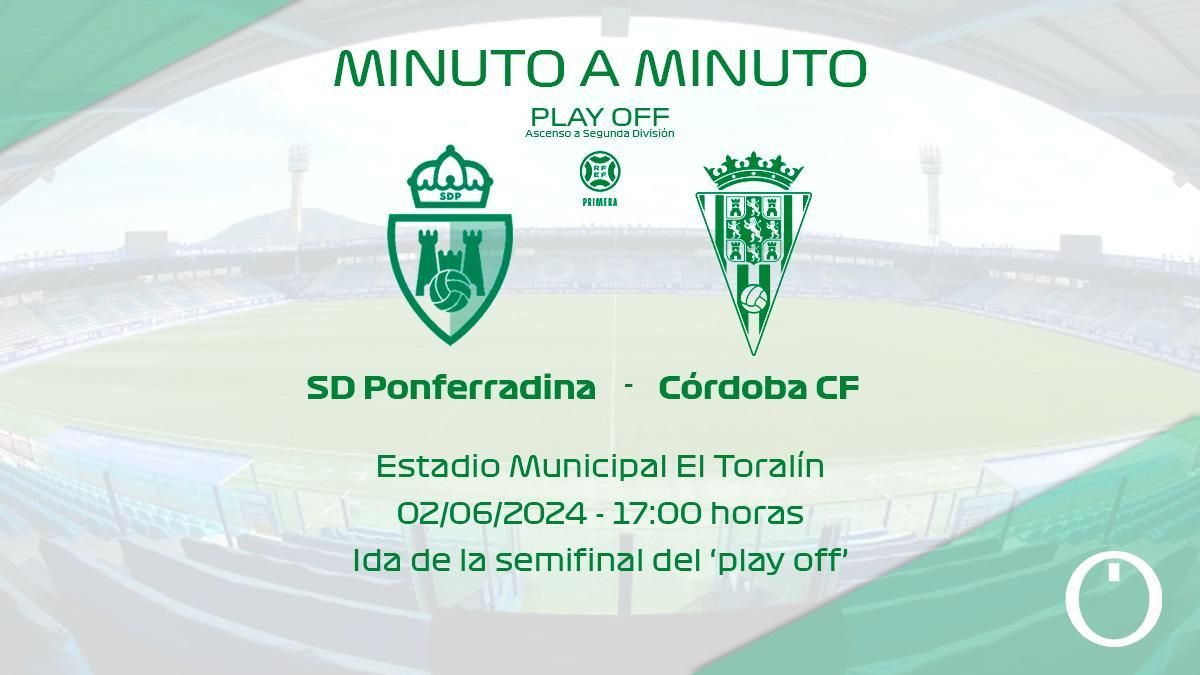 Minuto a minuto: SD Ponferradina - Córdoba CF