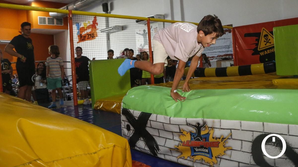 Parkour en Jumping Warrior con Álex Segura