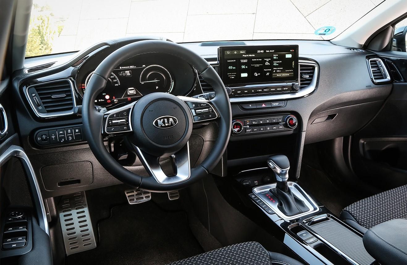 Interior del Kia Ceed Tourer Plug-in