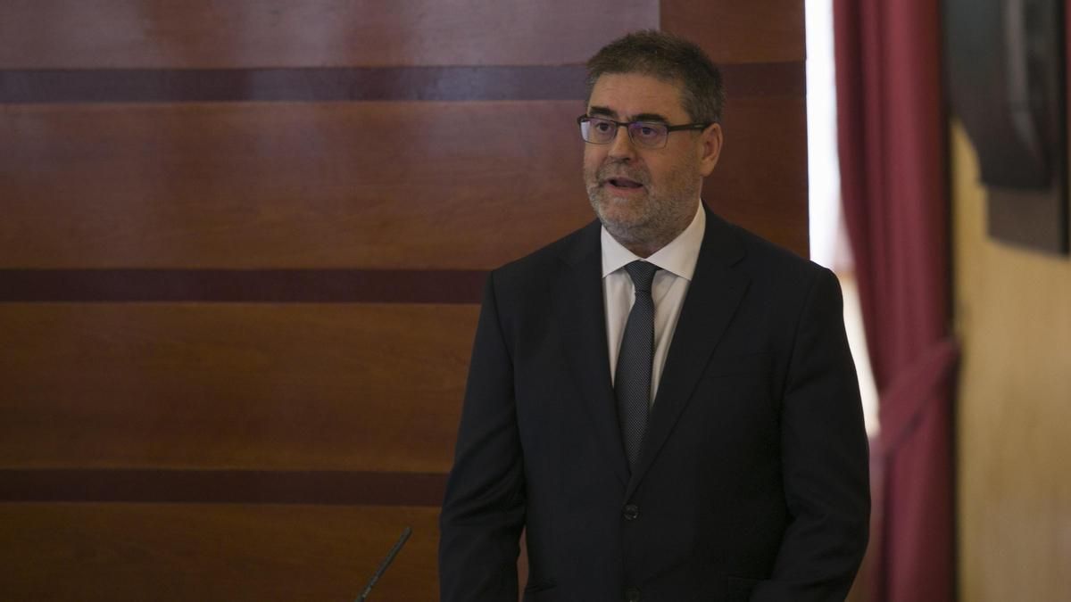Archivo - El presidente de la Cámara de Cuentas de Andalucía, Antonio López, en una foto de archivo.