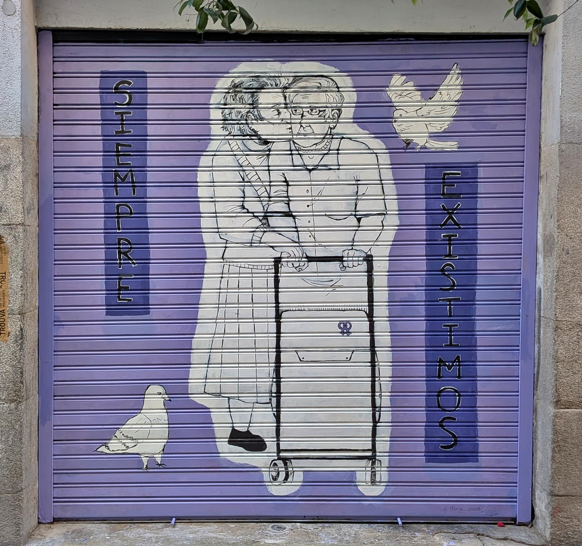 Obra de Carcan premiada en Pinta Malasaña 2026