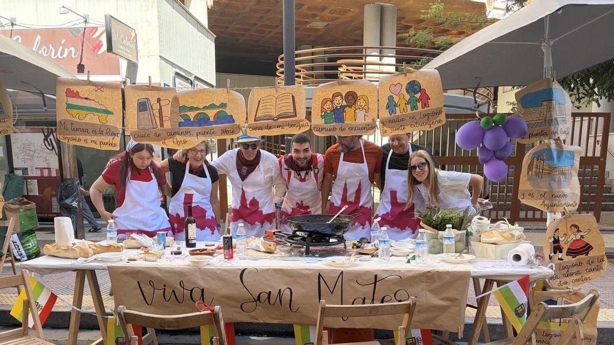 Fuego lento y sabor riojano en un concurso de calderetas de San Mateo con récord de cuadrillas