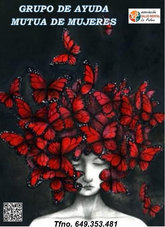 Cartel del 'Grupo de ayuda mutua de mujeres'.