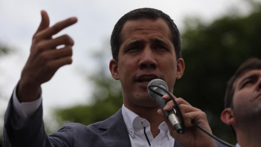 En la imagen, el líder del Parlamento de Venezuela, Juan Guaidó.