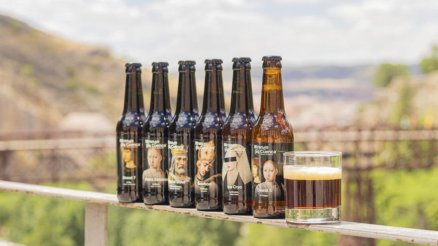 Gama de cervezas 'mirando pa cuenca'