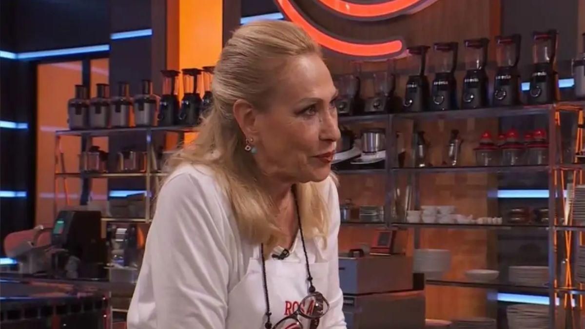 Rosa Benito, en las cocinas de 'MasterChef'