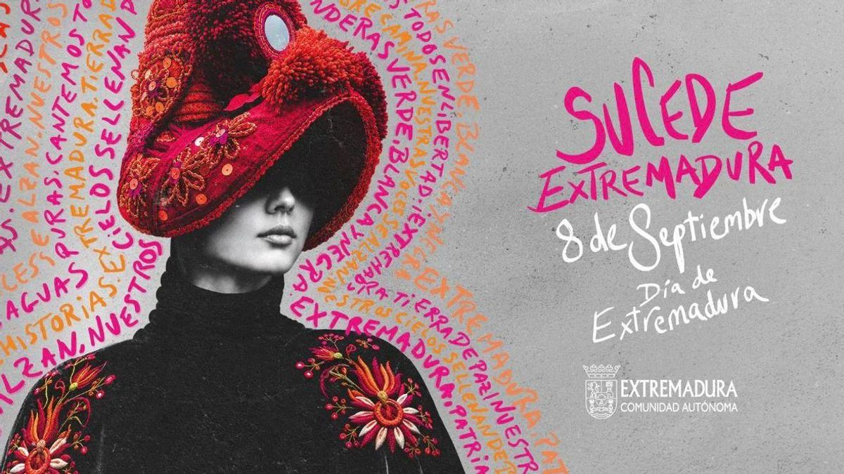 'Sucede Extremadura’, el lema del Día de Extremadura que homenajea a Robe y reivindica el talento joven