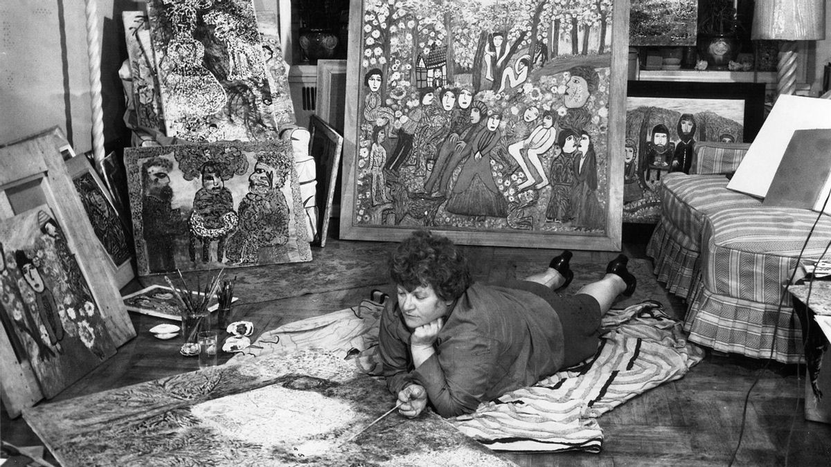 Janet Sobel, el "ama de casa" que inventó la técnica expresionista atribuida a Pollock un año antes que él