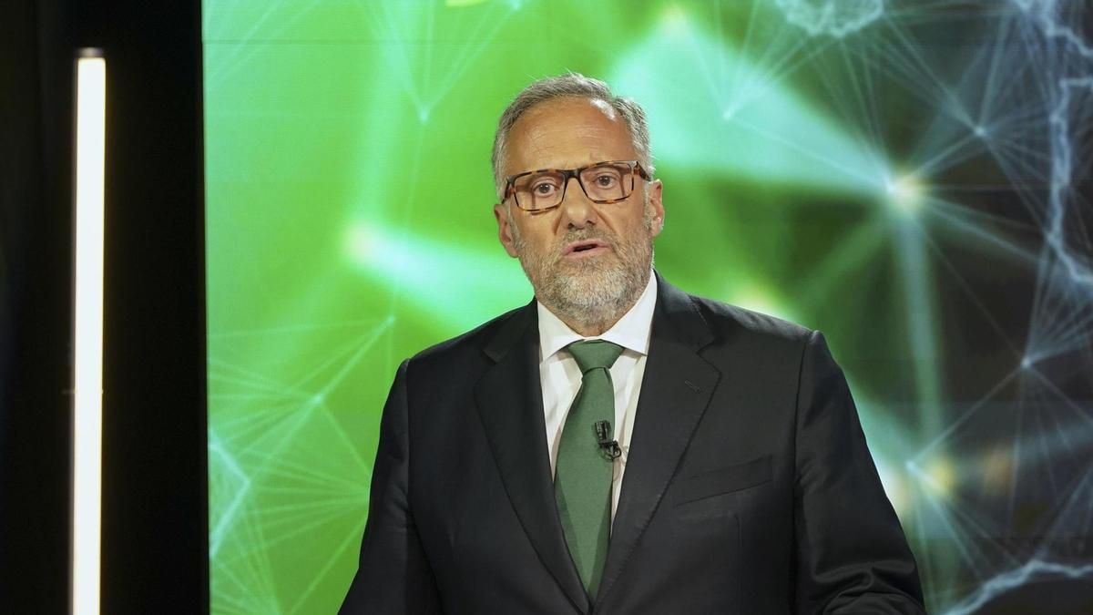 El candidato de Vox a la presidencia de la Junta de Castilla y León, Carlos Pollán