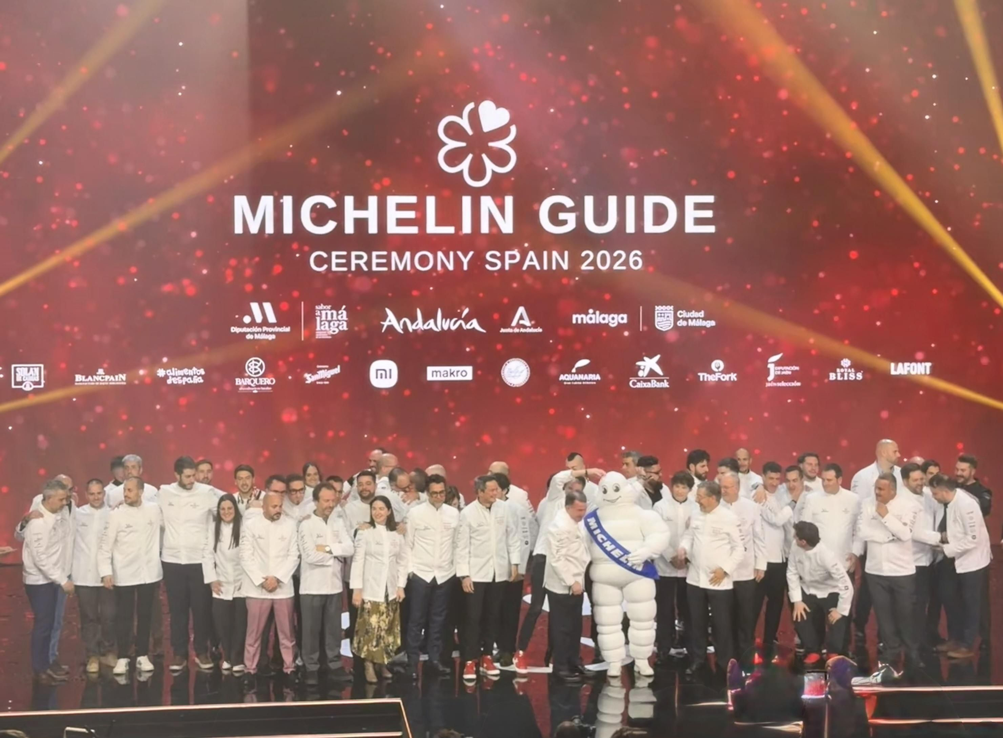 Foto Familia Gala Guía Michelin 2026.