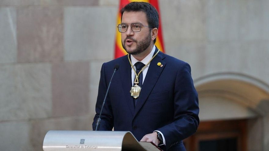 Discurso de toma de posesión de Pere Aragonès como presidente de la Generalitat
