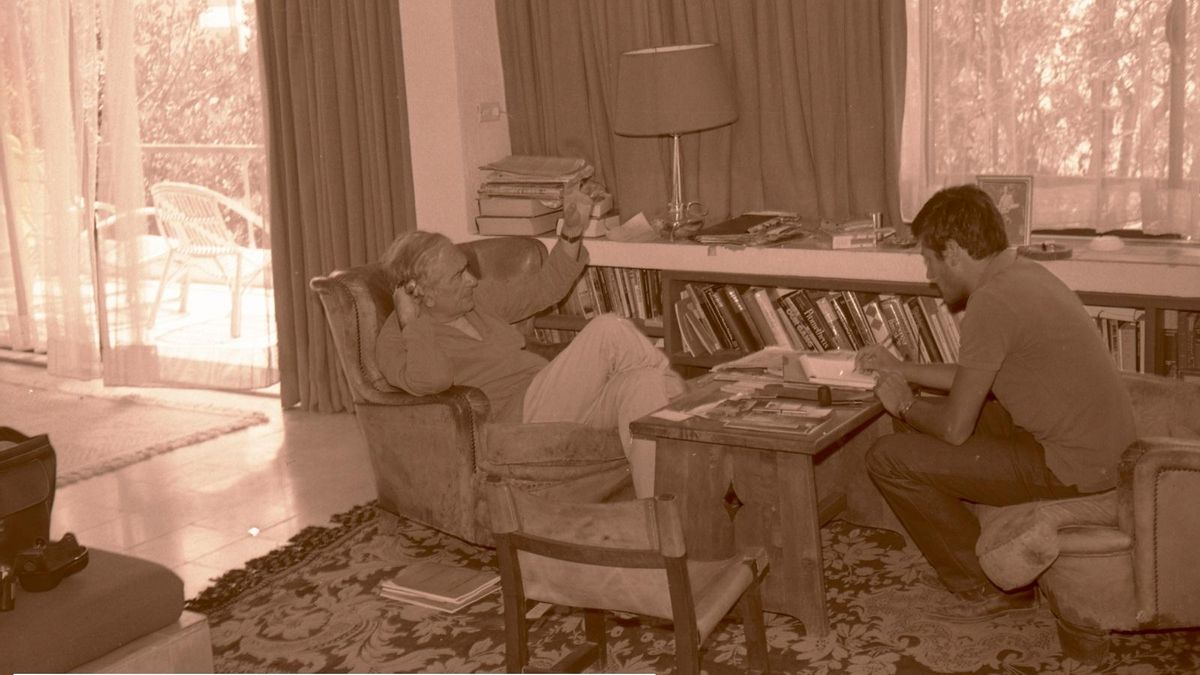 De Hory residía en la villa La Falaise, construida por el arquitecto Erwin Broner