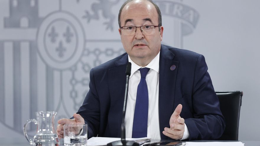 El ministro de Cultura, Miquel Iceta, en una imagen de archivo. EFE/ Chema Moya