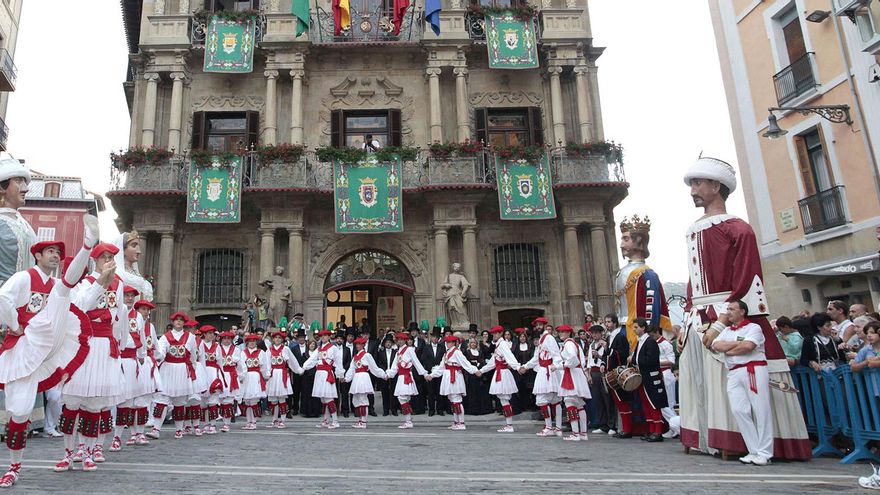 Pamplona cumple 600 años en medio de la polémica por la presencia de Felipe VI