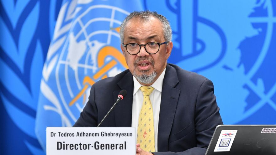El Director General de la Organización Mundial de la Salud (OMS), Tedros Adhanom Ghebreyesus.