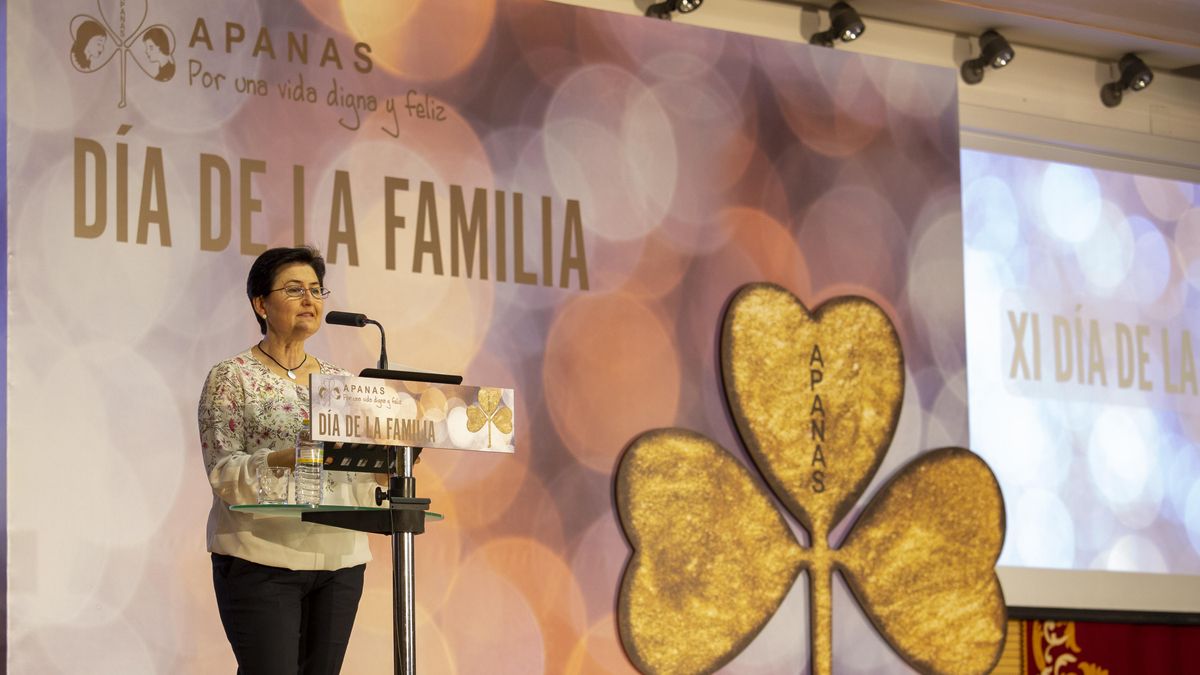 La presidenta de APANAS, María del Mar Azaña