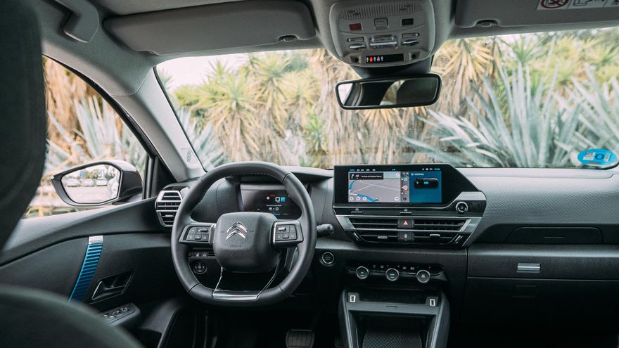 Interior del Citroën C4 X.