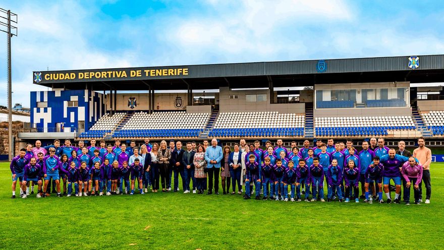 ‘CD Tenerife: Seña de Identidad’ acercará el universo blanquiazul a 2.200 escolares del norte de la Isla