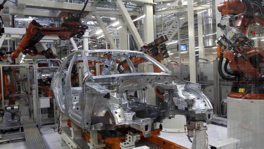 Centro de producción del Audi Q3 en Martorell (Barcelona).